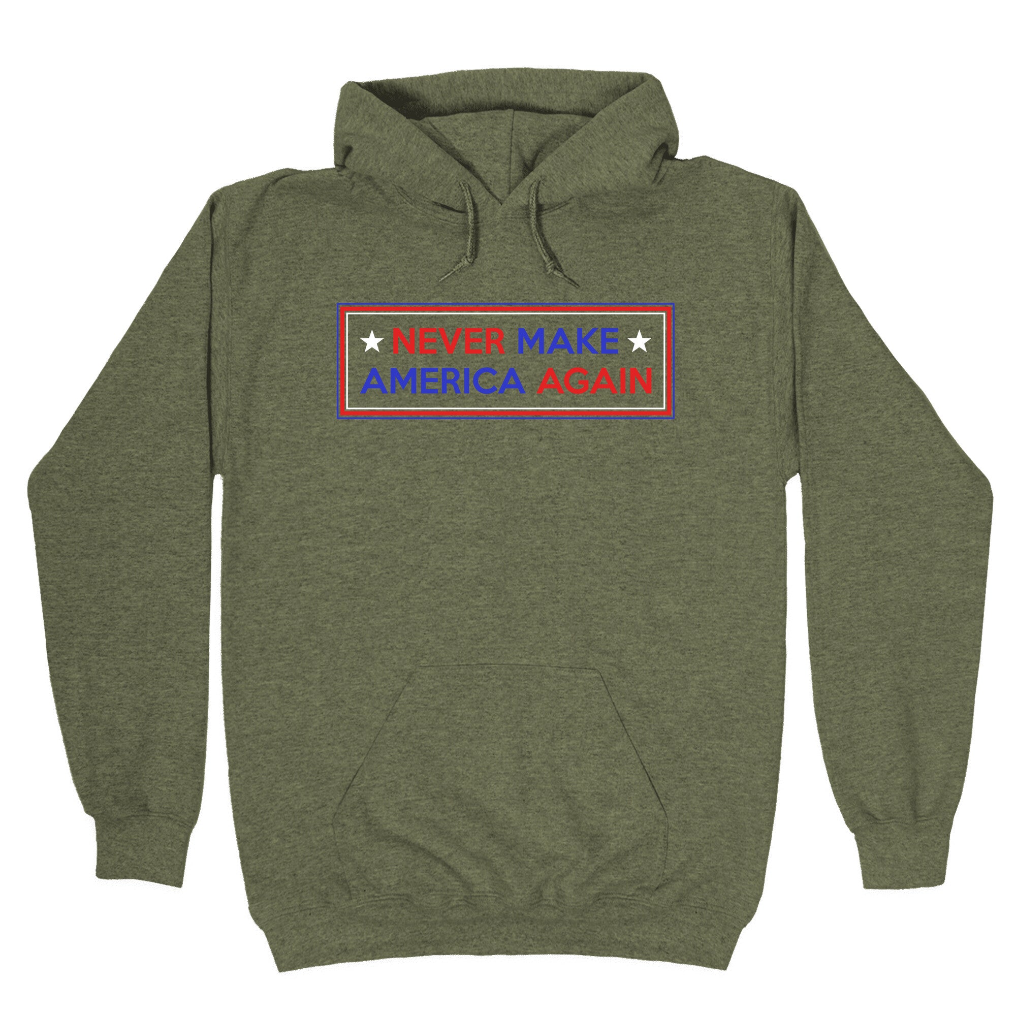 Never Make America Again Trump Hoodie