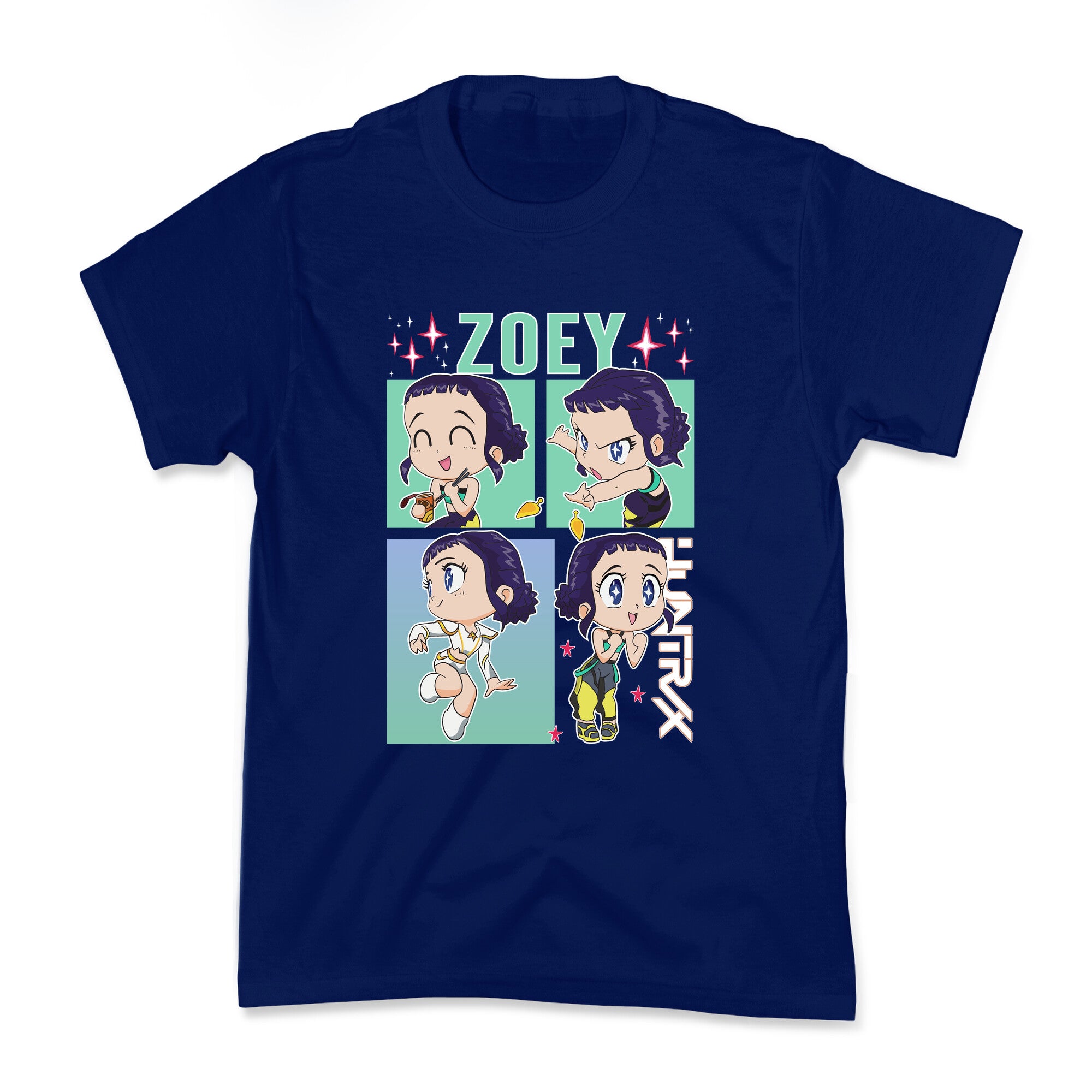 Zoey Kpop Demon Hunters Kids Tee