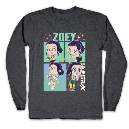 Zoey Kpop Demon Hunters Longsleeve Tee