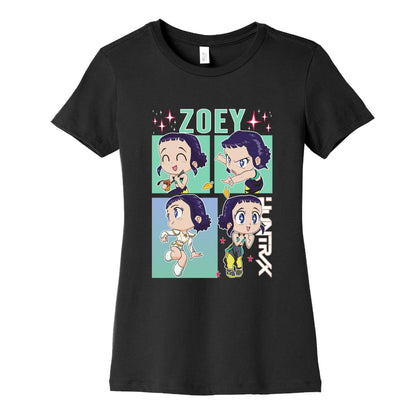 Zoey Kpop Demon Hunters Womens Cotton Tee