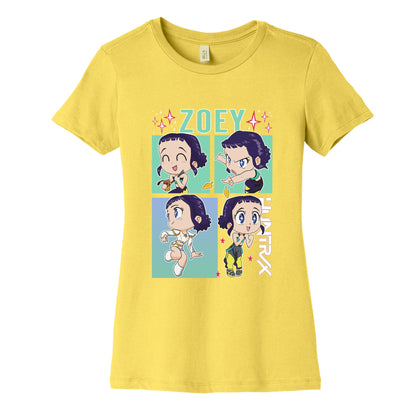 Zoey Kpop Demon Hunters Womens Cotton Tee
