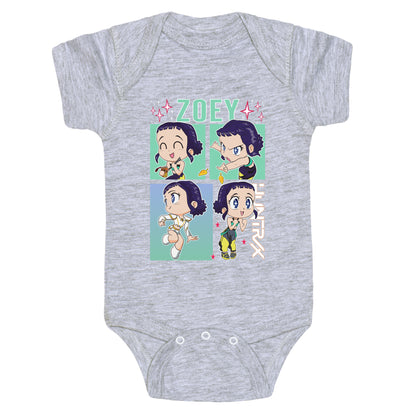 Zoey Kpop Demon Hunters Baby One-Piece