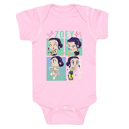Zoey Kpop Demon Hunters Baby One-Piece