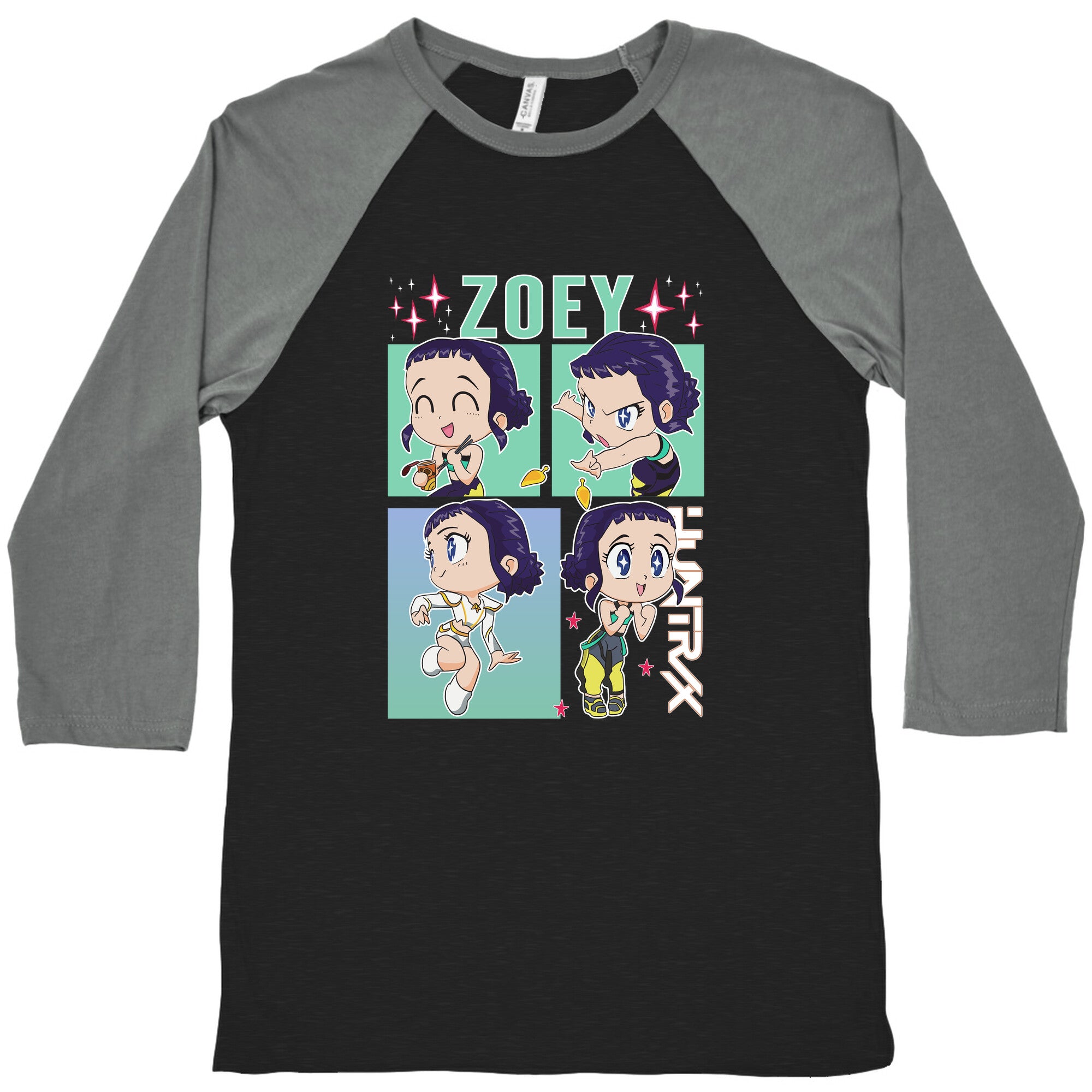 Zoey Kpop Demon Hunters Baseball Tee