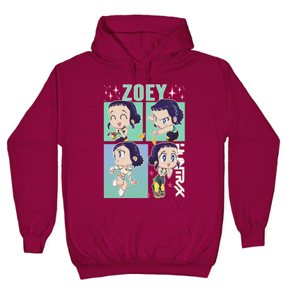Zoey Kpop Demon Hunters Hoodie
