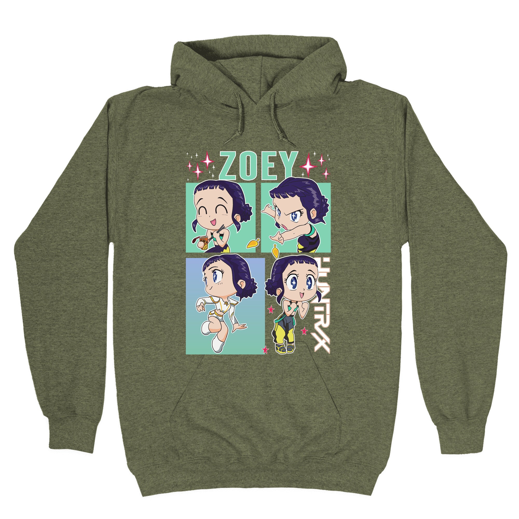 Zoey Kpop Demon Hunters Hoodie