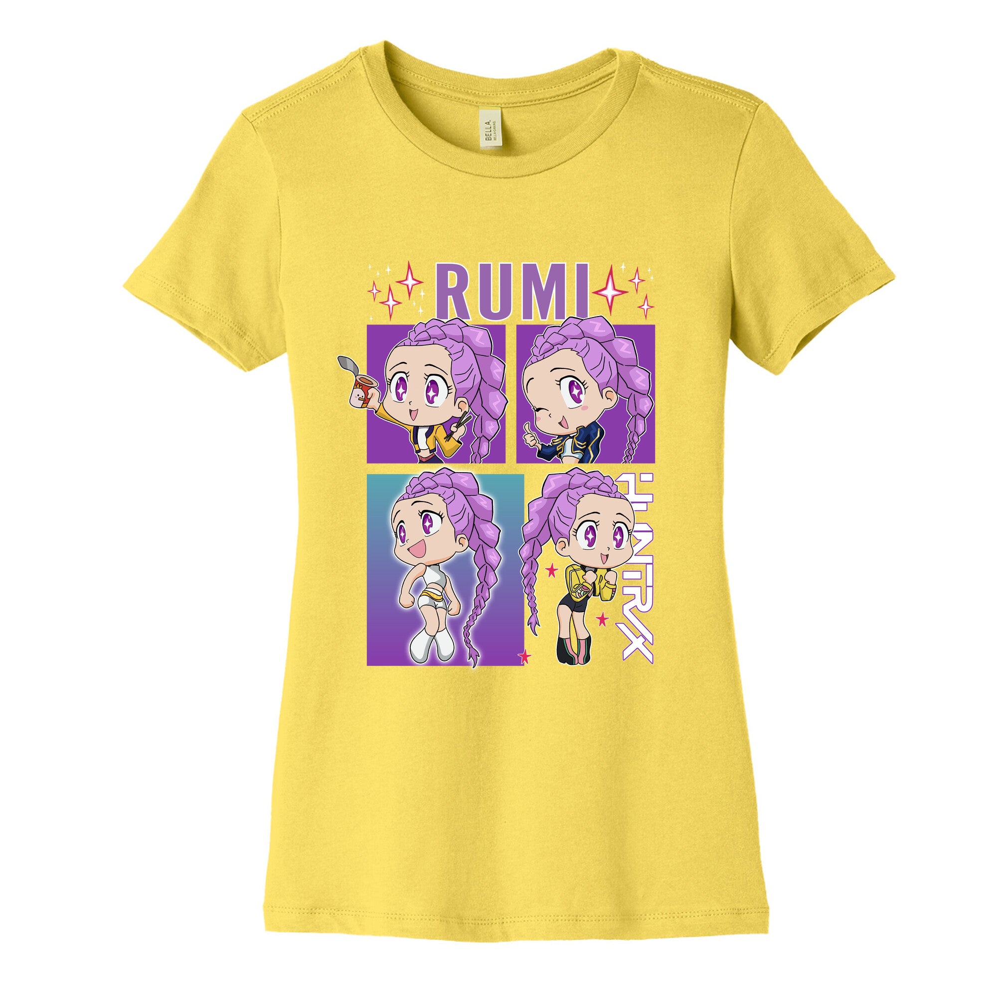 Rumi Kpop Demon Hunters Womens Cotton Tee