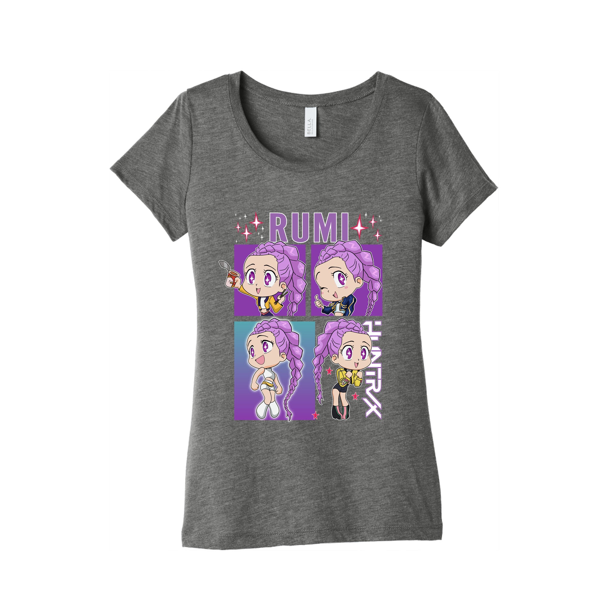 Rumi Kpop Demon Hunters Womens Triblend Tee