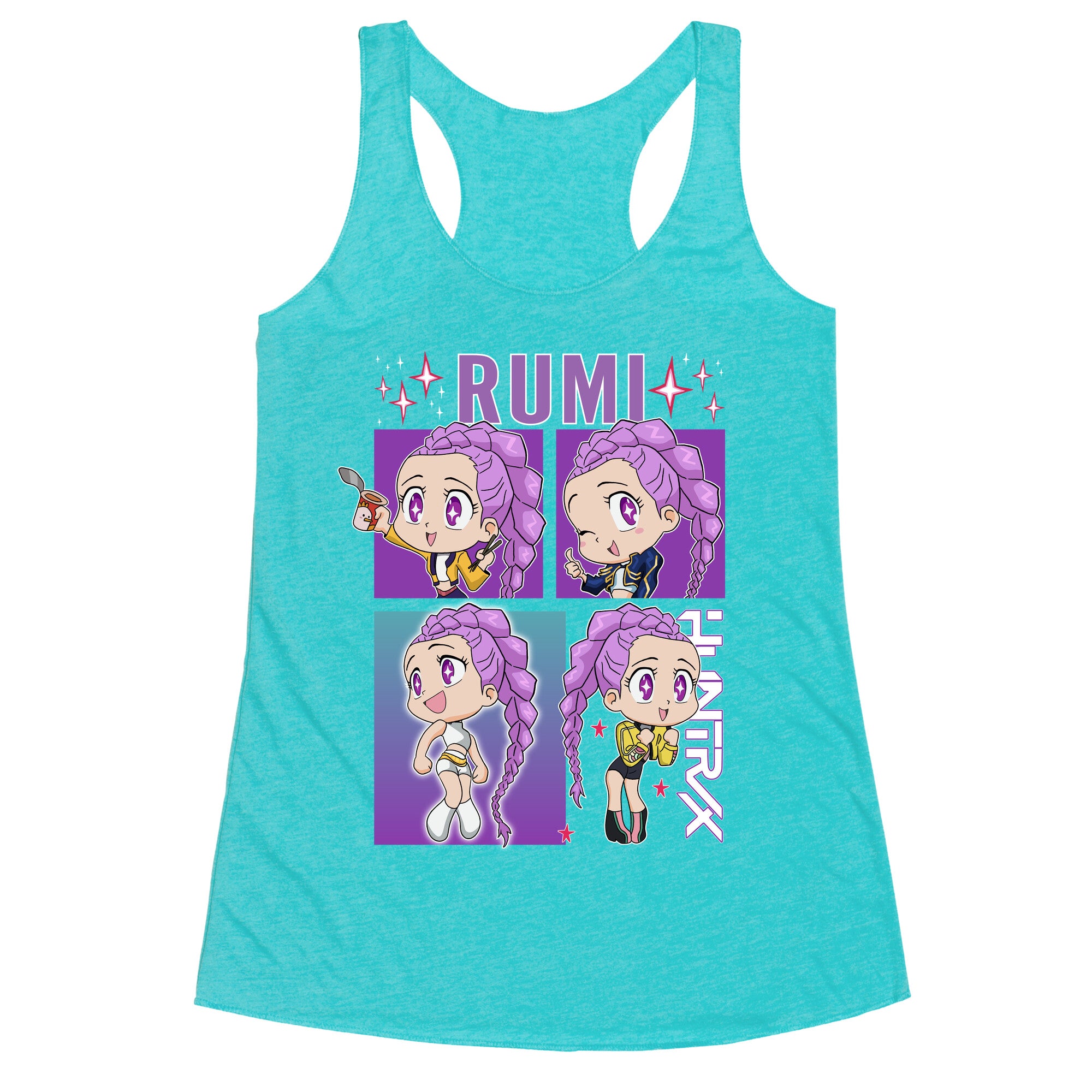 Rumi Kpop Demon Hunters Racerback Tank