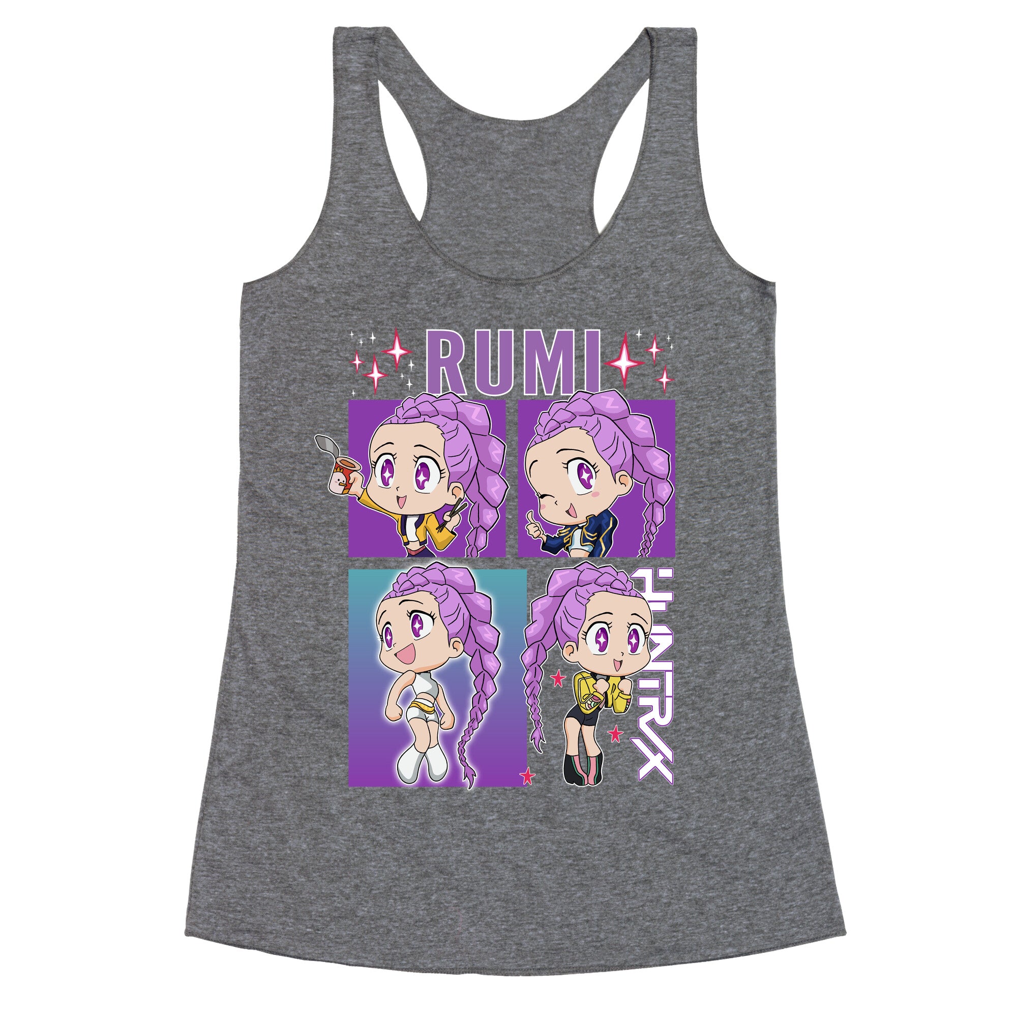 Rumi Kpop Demon Hunters Racerback Tank