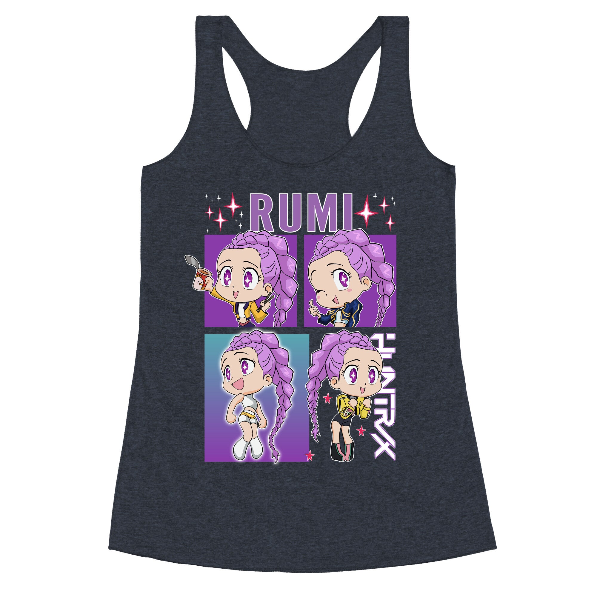 Rumi Kpop Demon Hunters Racerback Tank