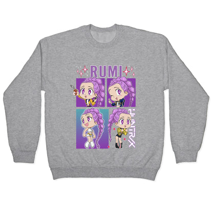 Rumi Kpop Demon Hunters Crewneck Sweatshirt