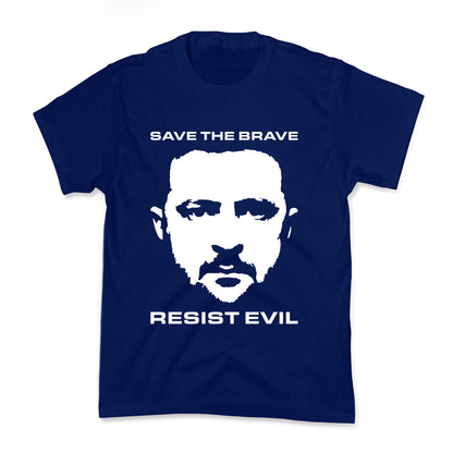Zelensky Save The Brave Kids Tee