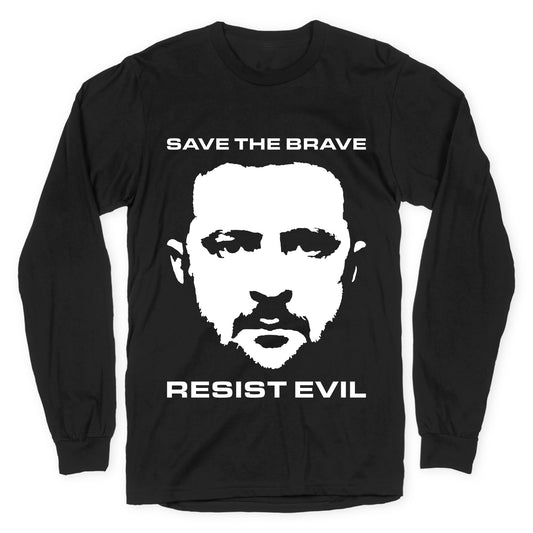 Zelensky Save The Brave Longsleeve Tee