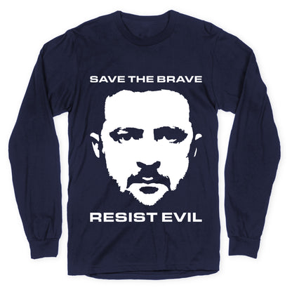 Zelensky Save The Brave Longsleeve Tee