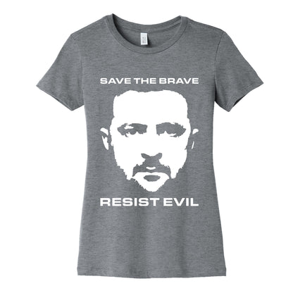 Zelensky Save The Brave Womens Cotton Tee