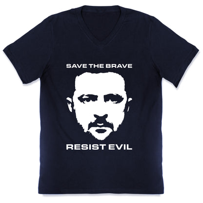 Zelensky Save The Brave V-Neck