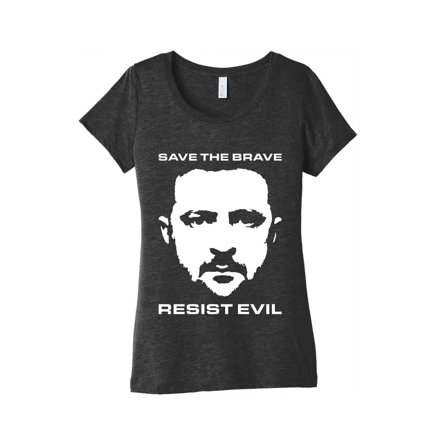 Zelensky Save The Brave Womens Triblend Tee