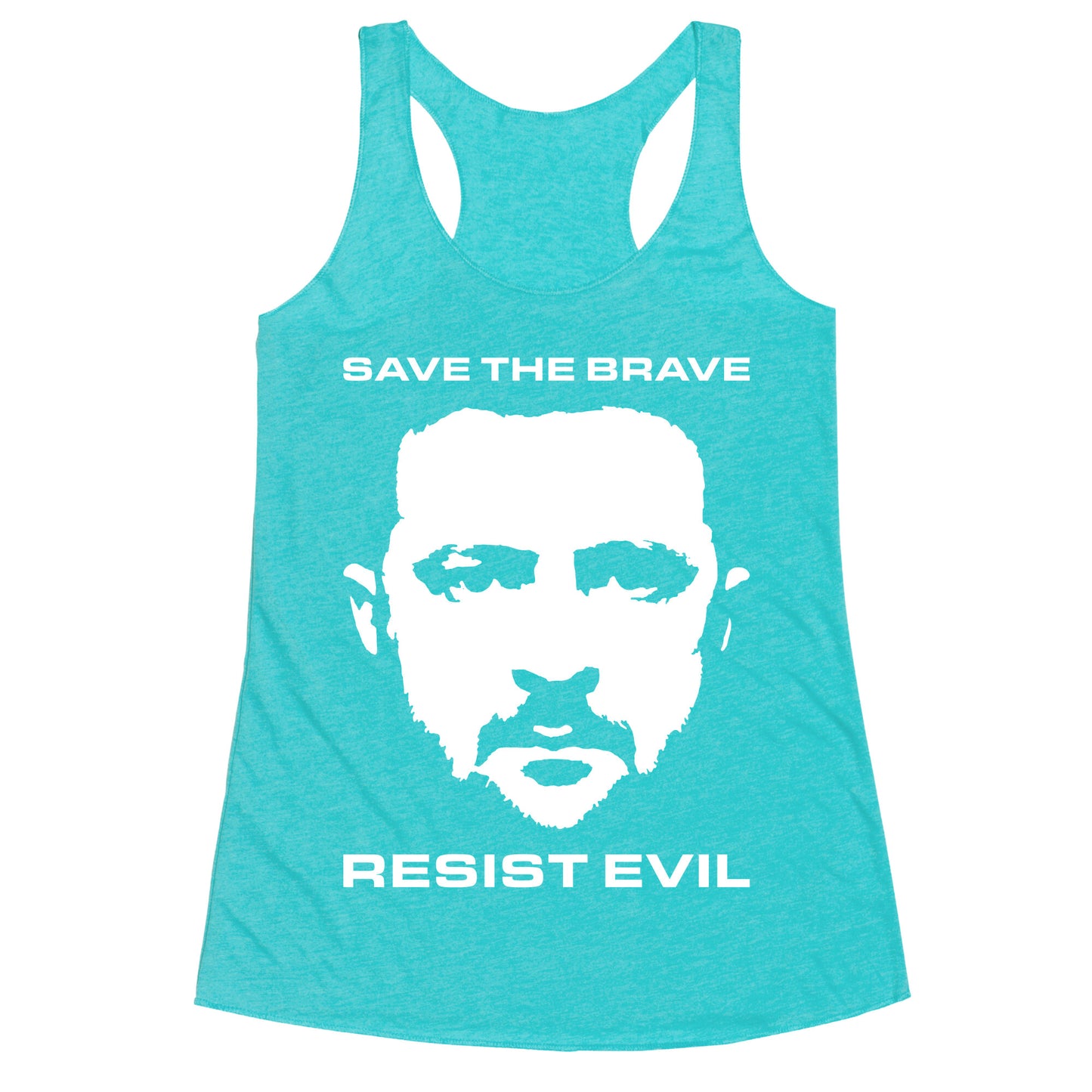 Zelensky Save The Brave Racerback Tank