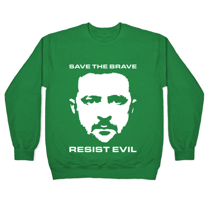 Zelensky Save The Brave Crewneck Sweatshirt