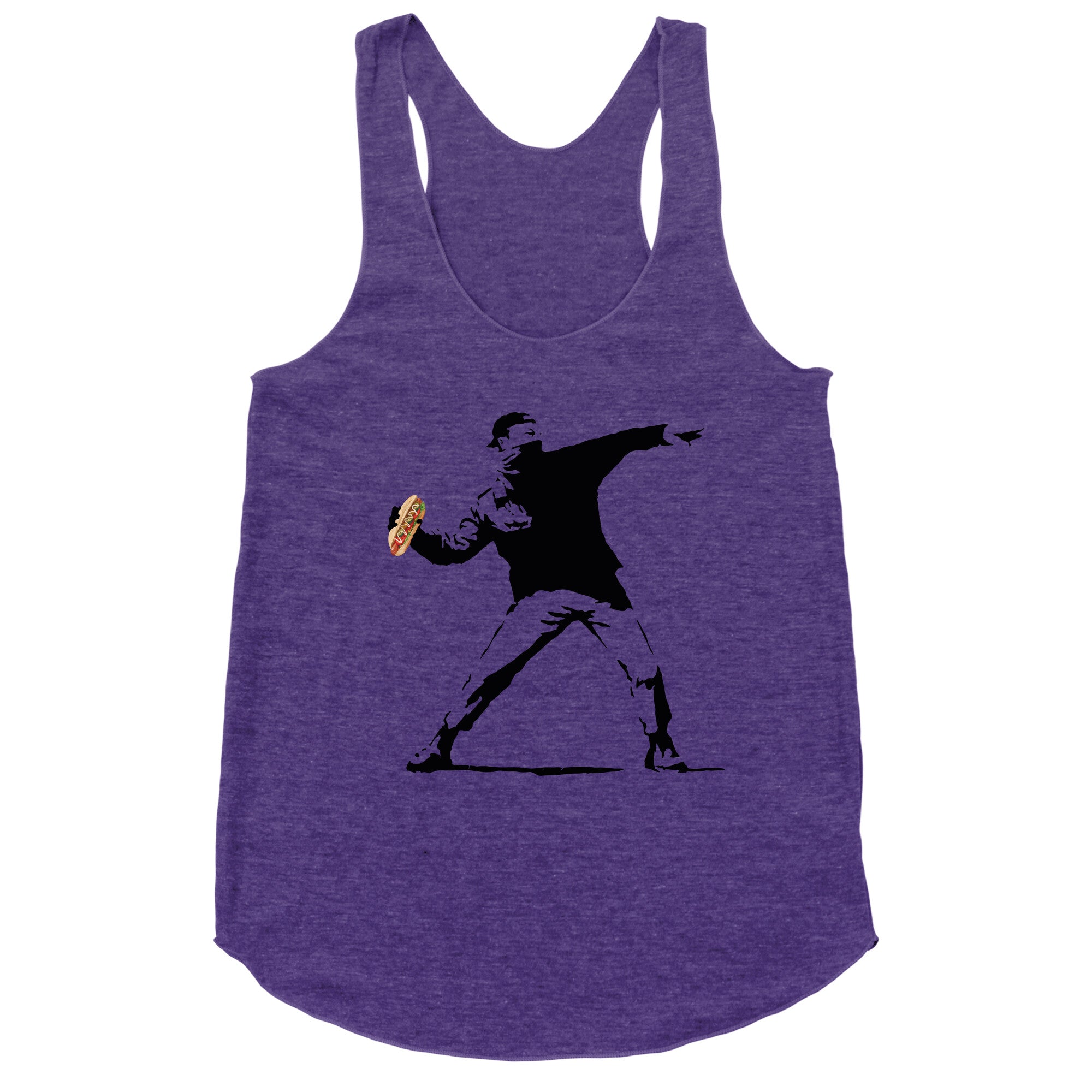 DC Sandwich Guy Anti Ice Racerback Tank