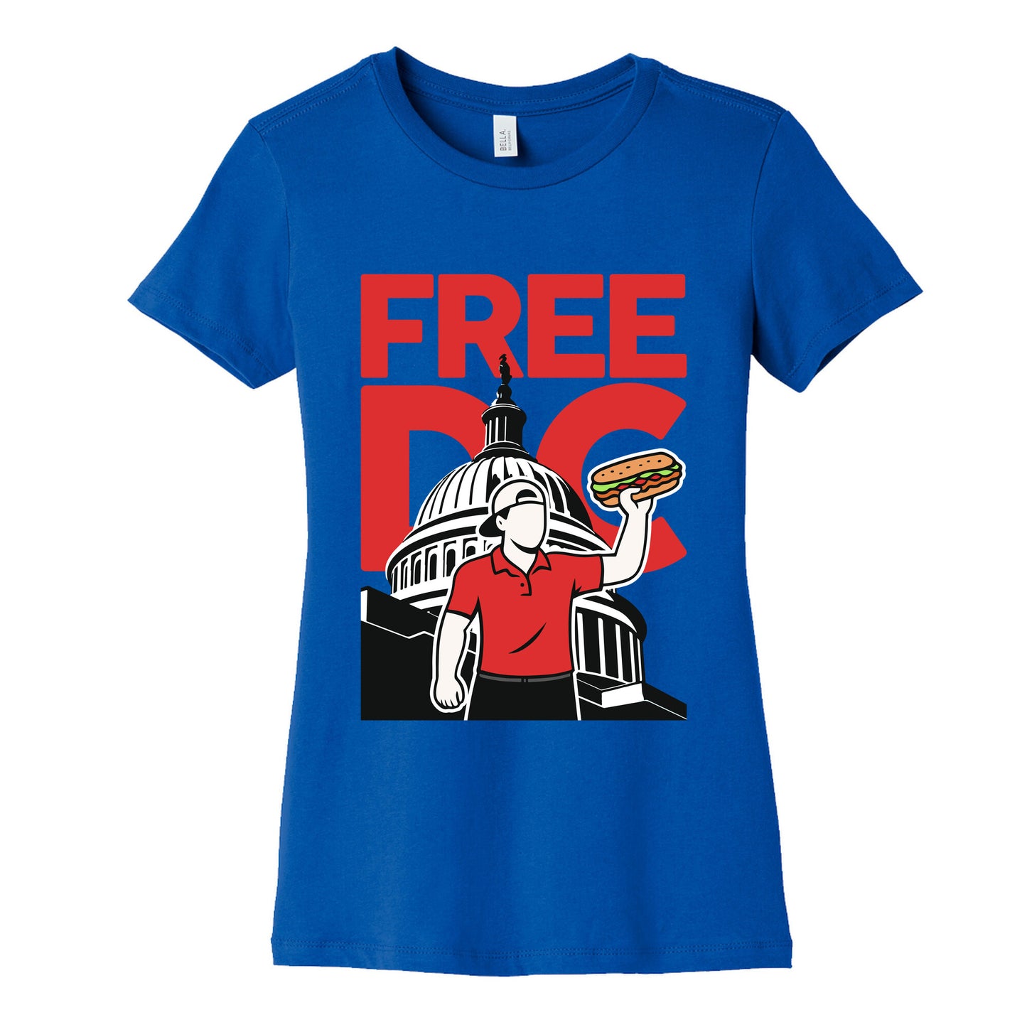 Anti Ice DC Sandwich Guy Womens Cotton Tee