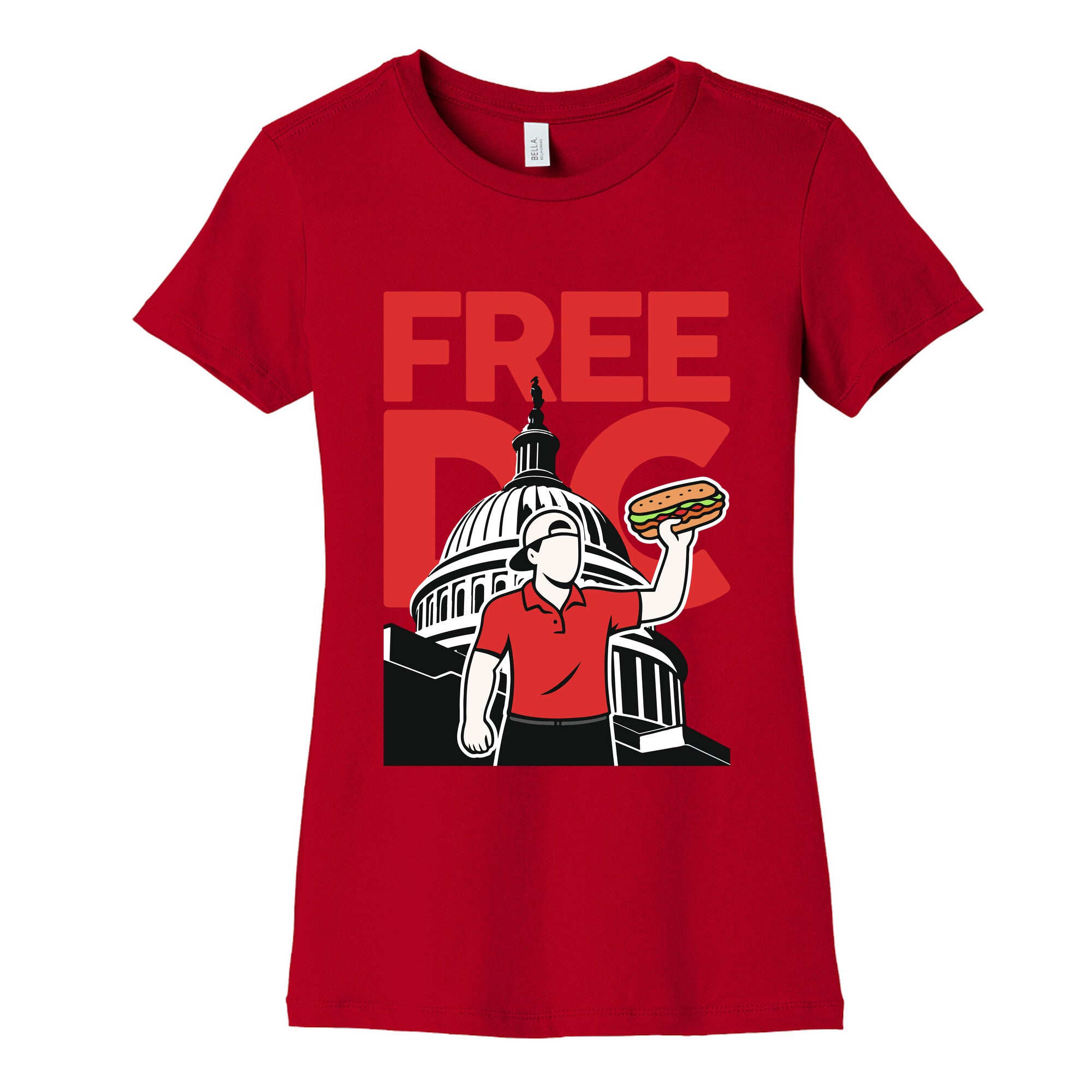 Anti Ice DC Sandwich Guy Womens Cotton Tee