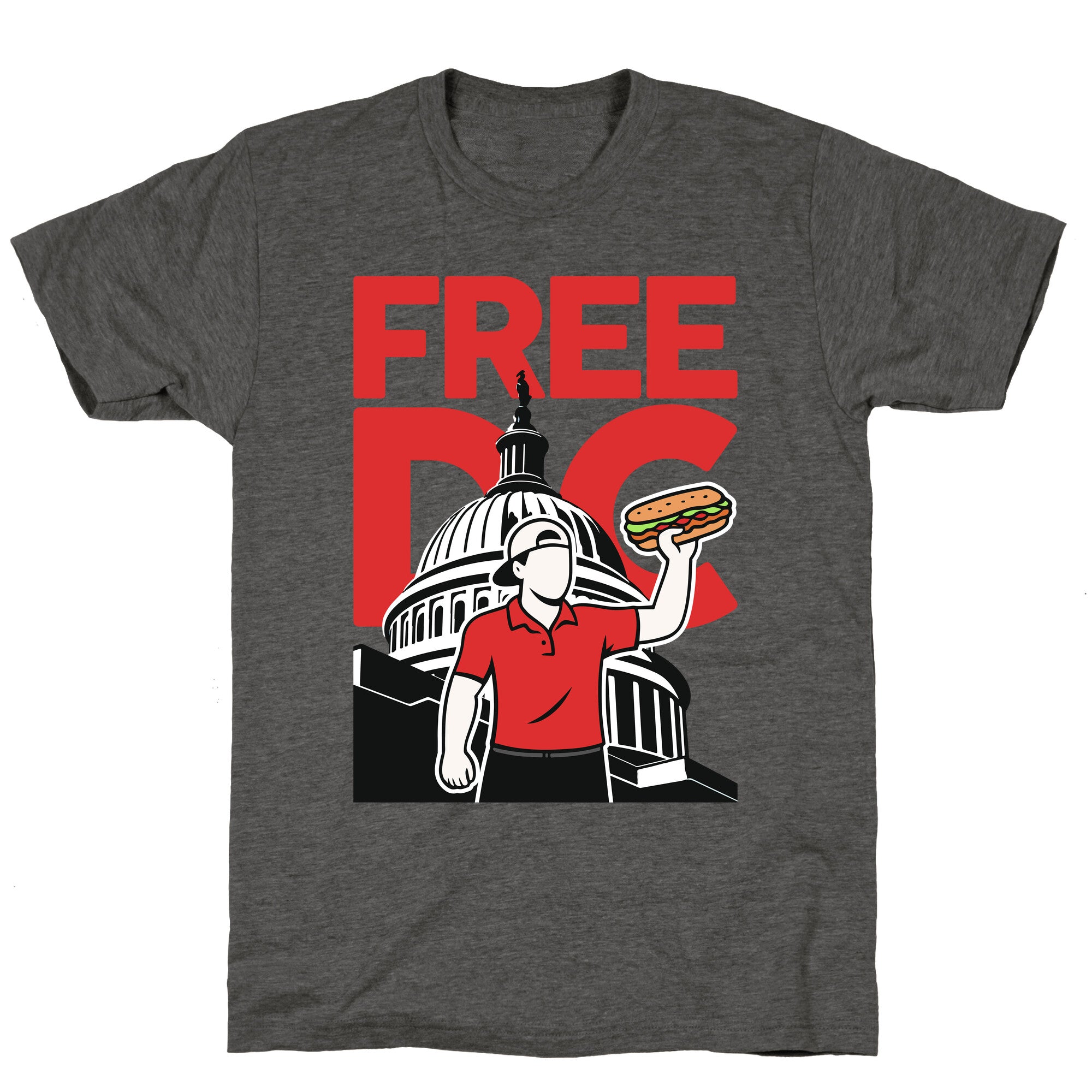 Anti Ice DC Sandwich Guy Unisex Triblend Tee