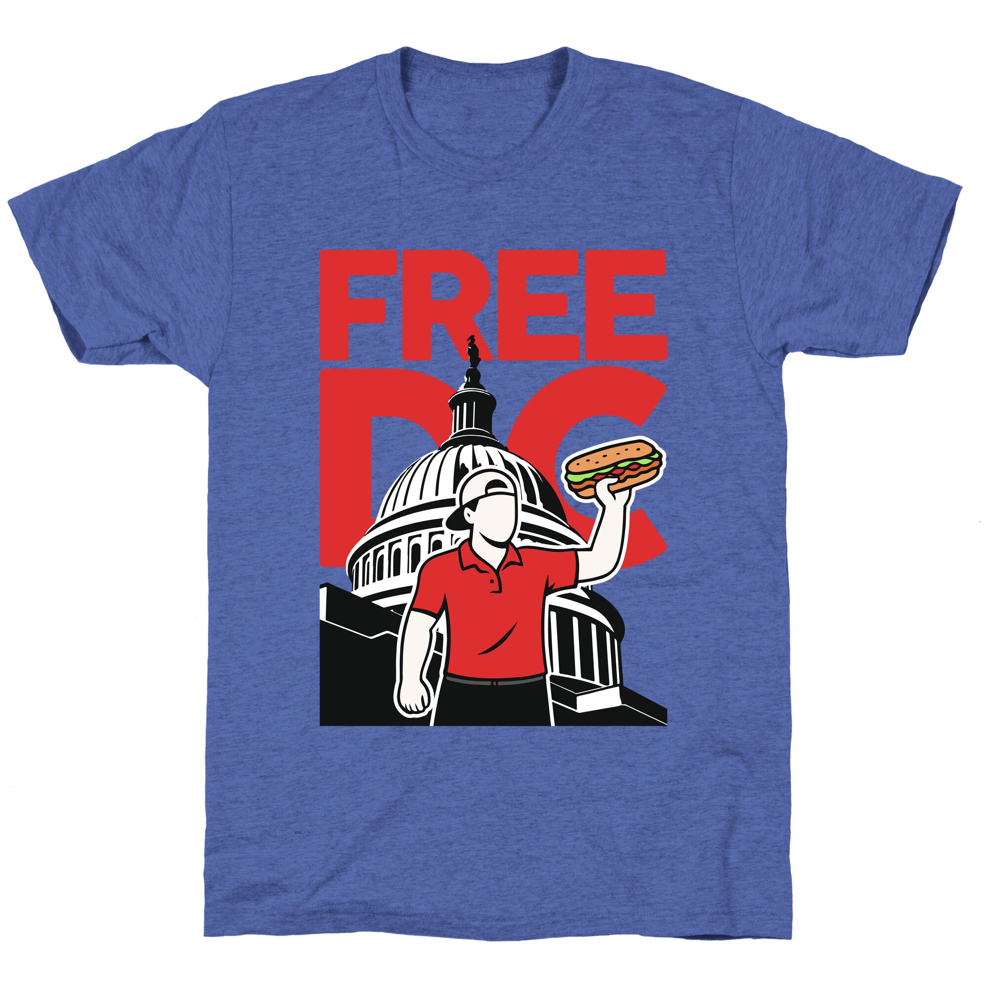 Anti Ice DC Sandwich Guy Unisex Triblend Tee