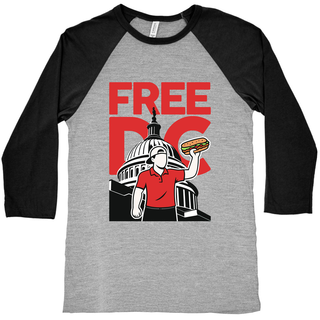 Anti Ice DC Sandwich Guy Baseball Tee