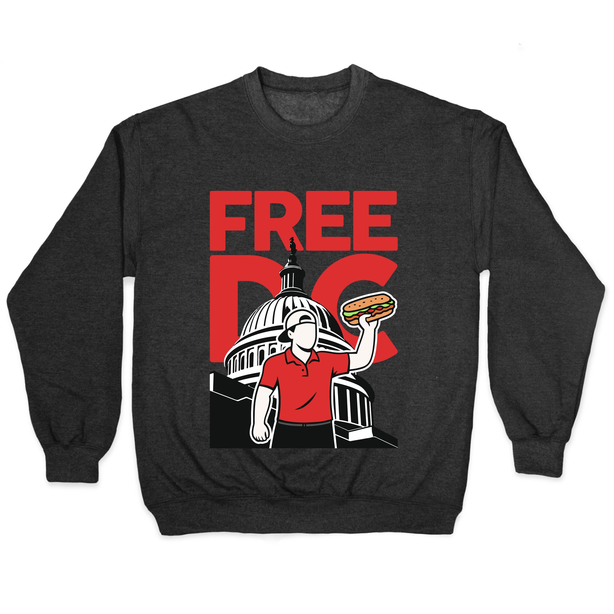 Anti Ice DC Sandwich Guy Crewneck Sweatshirt