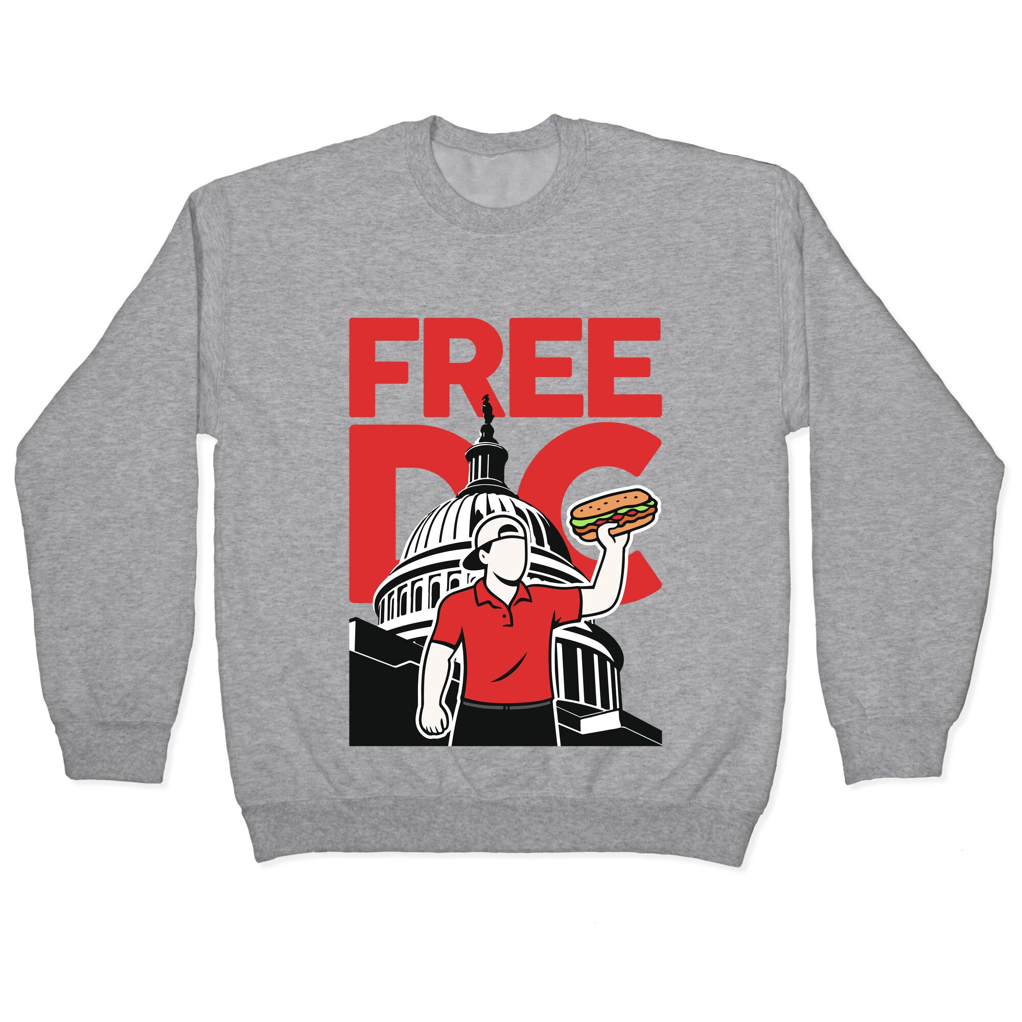 Anti Ice DC Sandwich Guy Crewneck Sweatshirt
