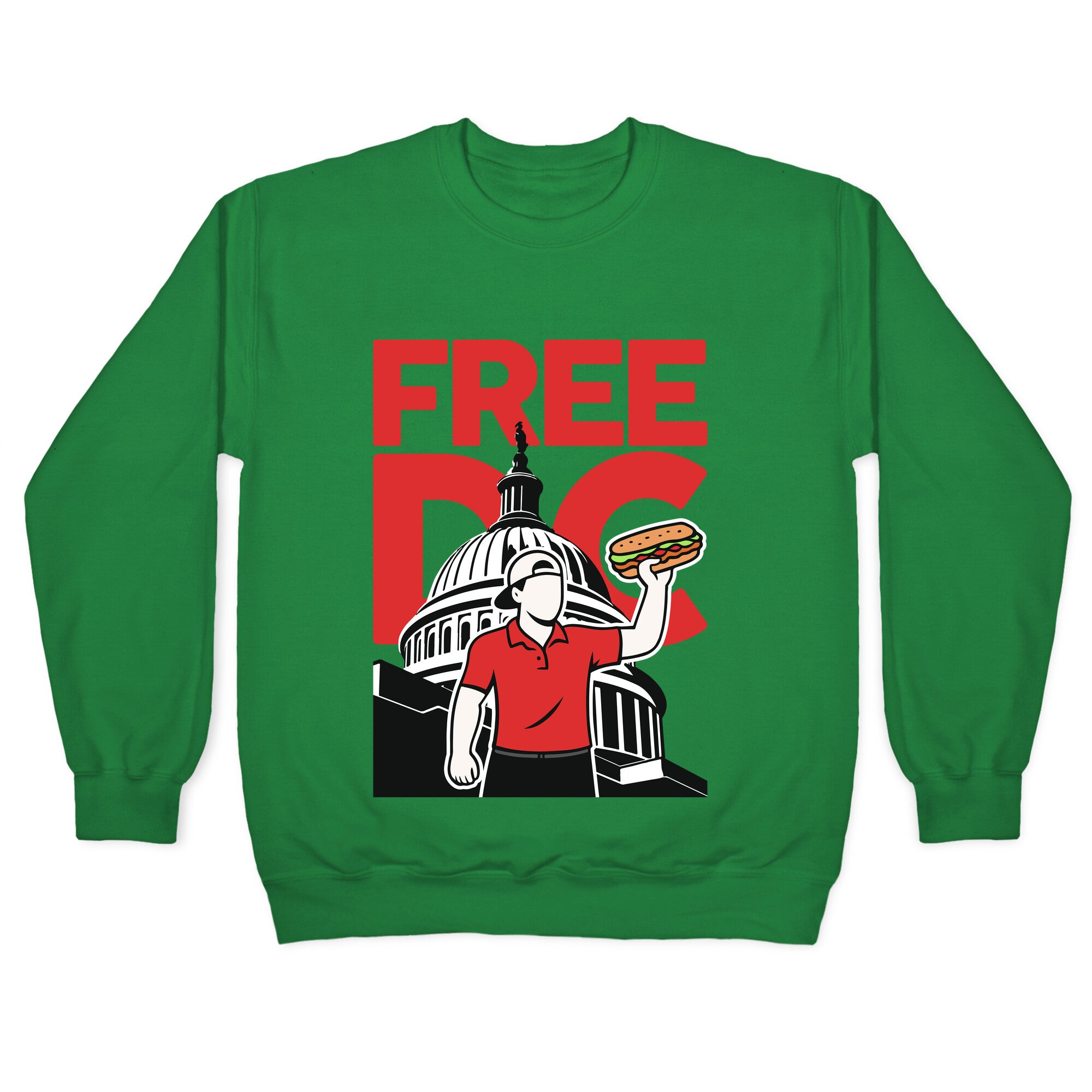 Anti Ice DC Sandwich Guy Crewneck Sweatshirt