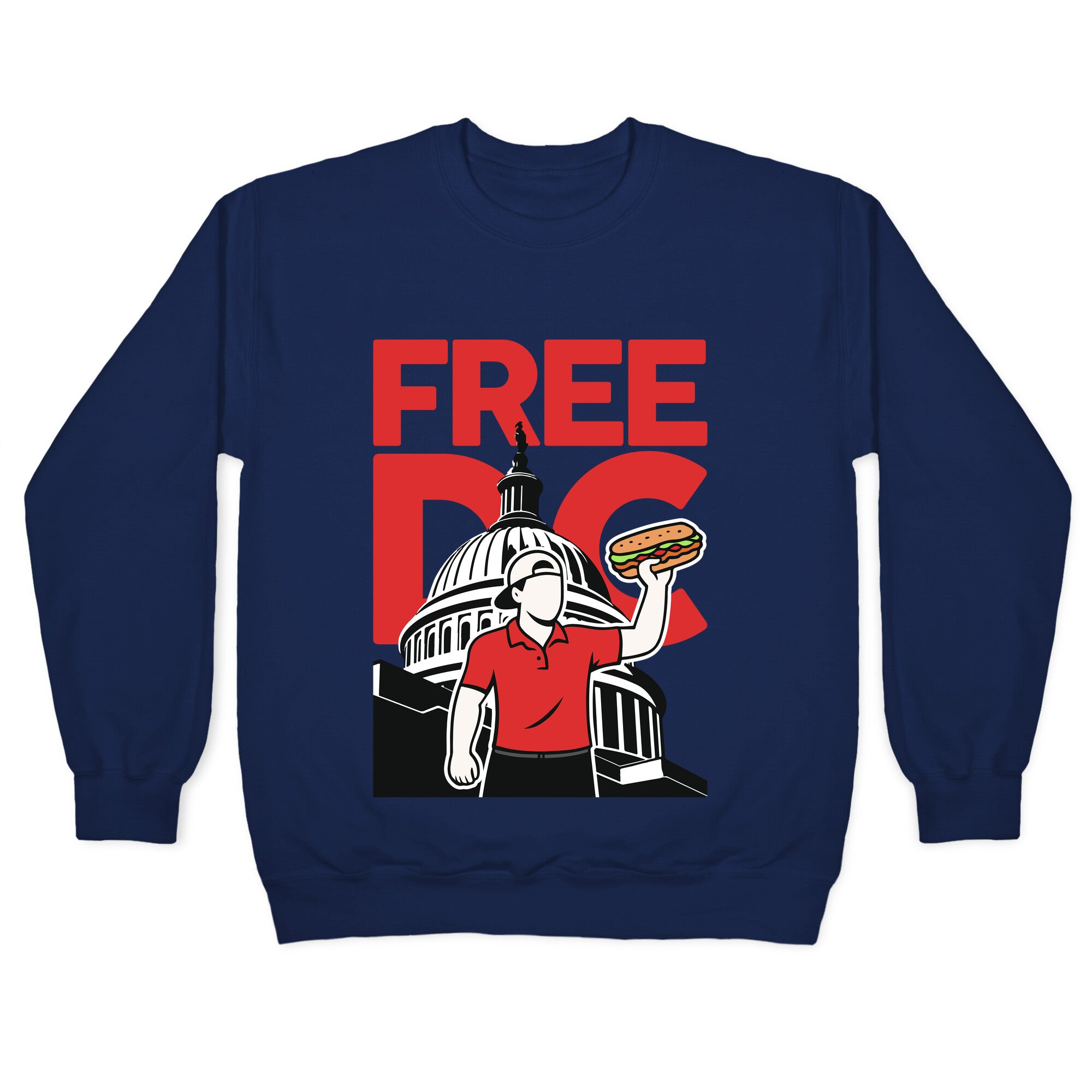 Anti Ice DC Sandwich Guy Crewneck Sweatshirt