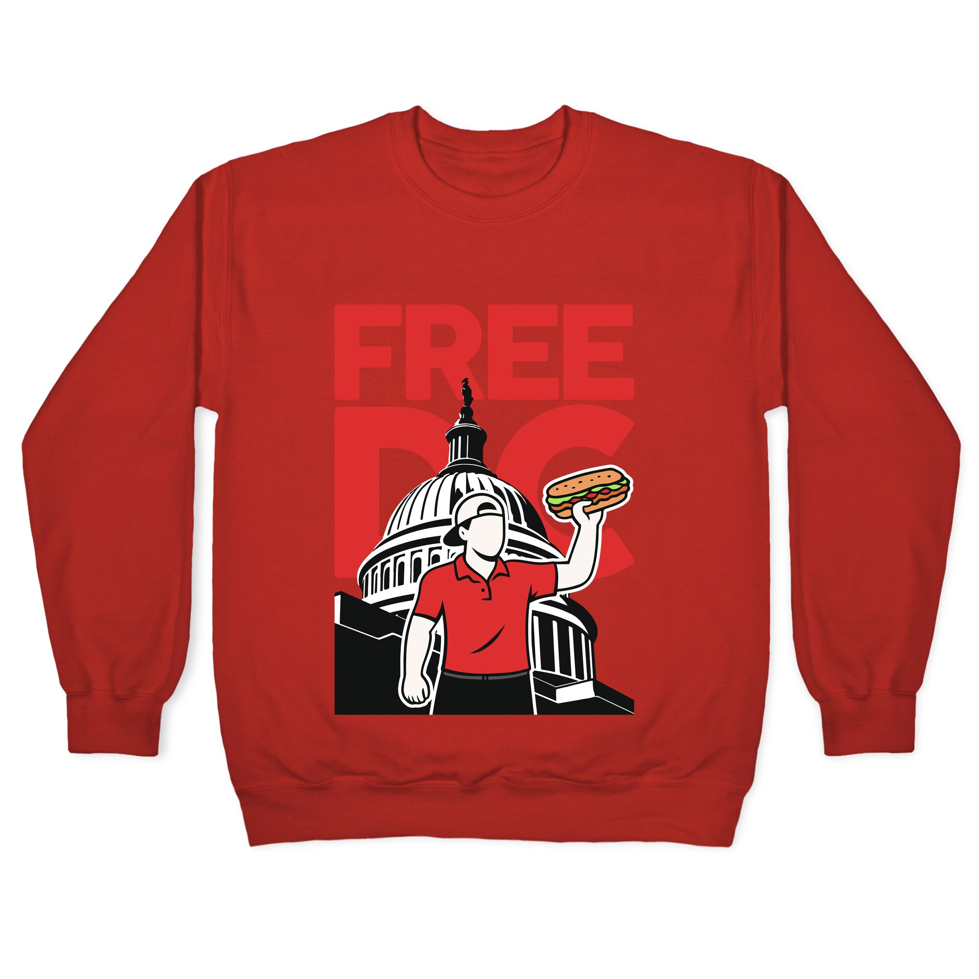 Anti Ice DC Sandwich Guy Crewneck Sweatshirt