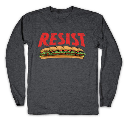 Resist Anti Ice Sandwich Guy DC Longsleeve Tee
