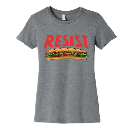 Resist Anti Ice Sandwich Guy DC Womens Cotton Tee