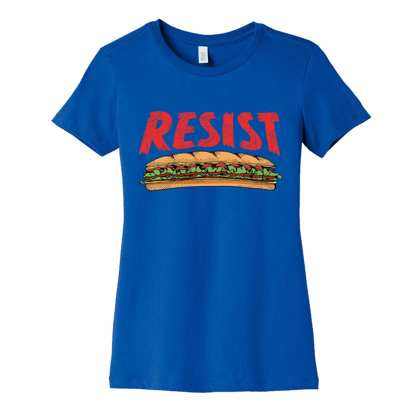 Resist Anti Ice Sandwich Guy DC Womens Cotton Tee
