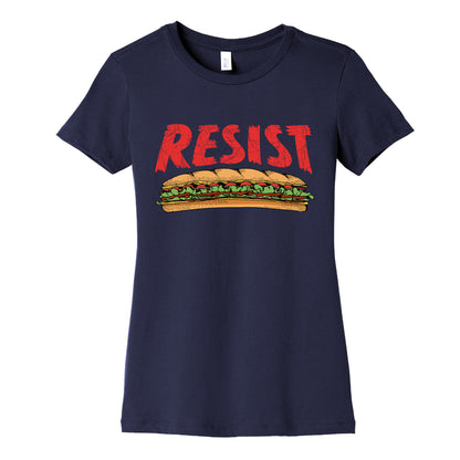 Resist Anti Ice Sandwich Guy DC Womens Cotton Tee