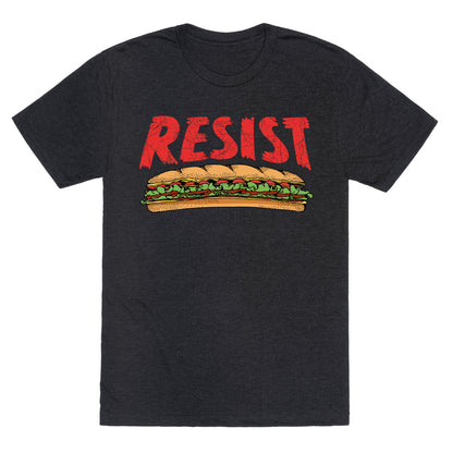 Resist Anti Ice Sandwich Guy DC Unisex Triblend Tee