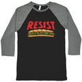 Resist Anti Ice Sandwich Guy DC Baseball Tee
