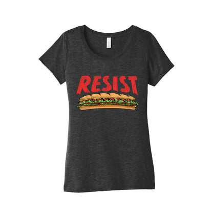 Resist Anti Ice Sandwich Guy DC Womens Triblend Tee
