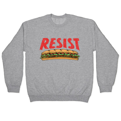 Resist Anti Ice Sandwich Guy DC Crewneck Sweatshirt