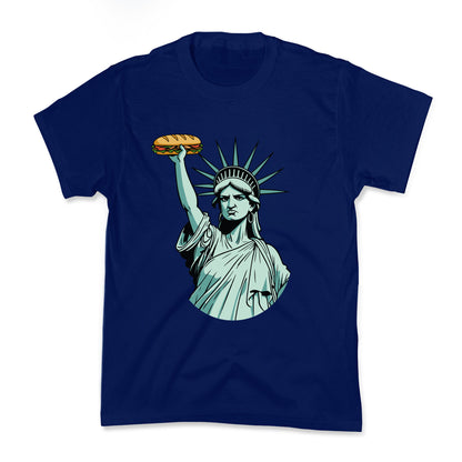 Statue of Liberty Sandwich Guy DC Kids Tee