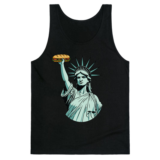 Statue of Liberty Sandwich Guy DC Tank Top