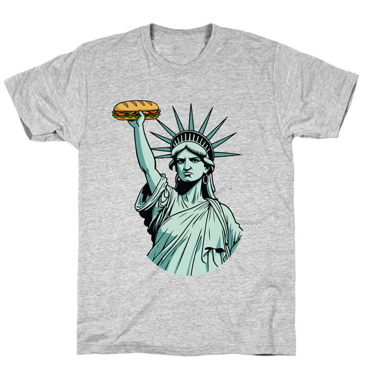 Statue of Liberty Sandwich Guy DC T-Shirt