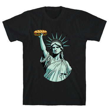 Statue of Liberty Sandwich Guy DC T-Shirt