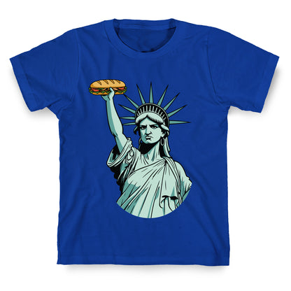 Statue of Liberty Sandwich Guy DC T-Shirt