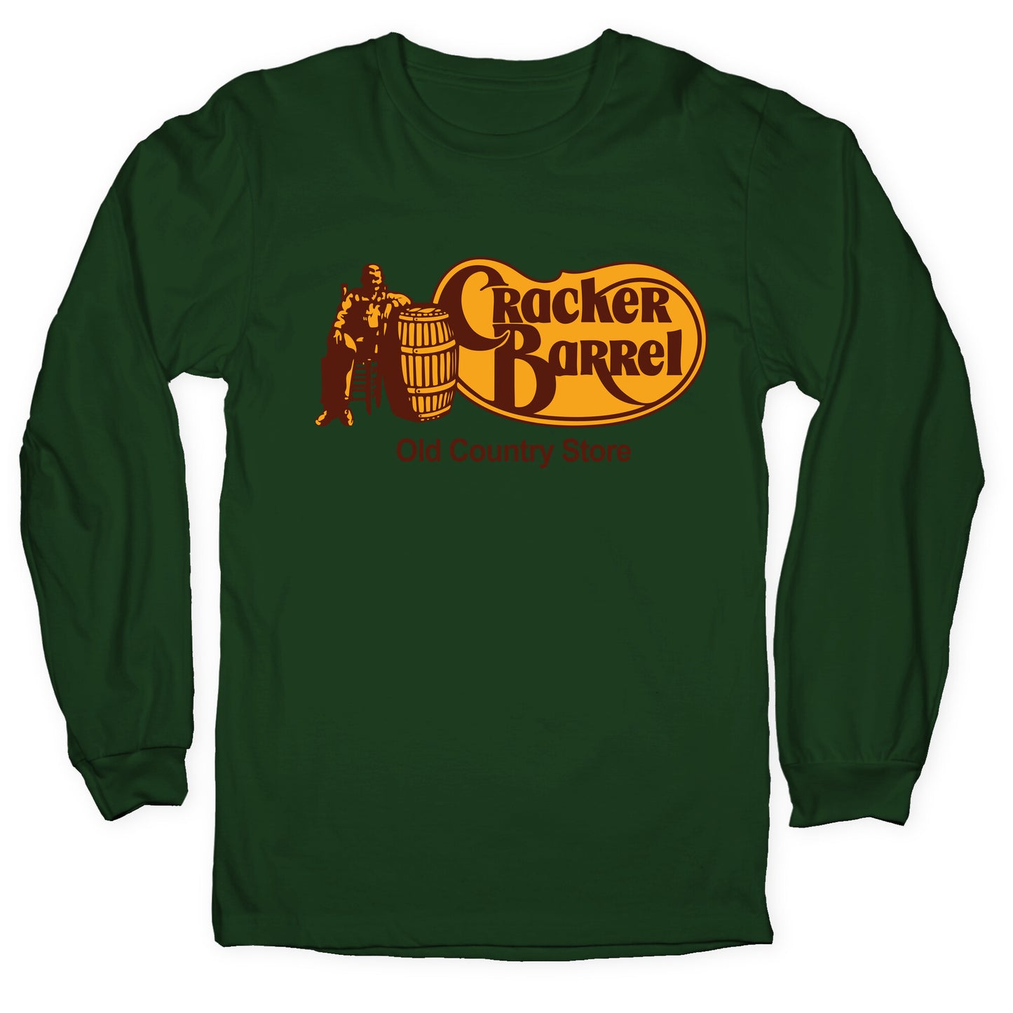 Cracker Barrel Retro Longsleeve Tee