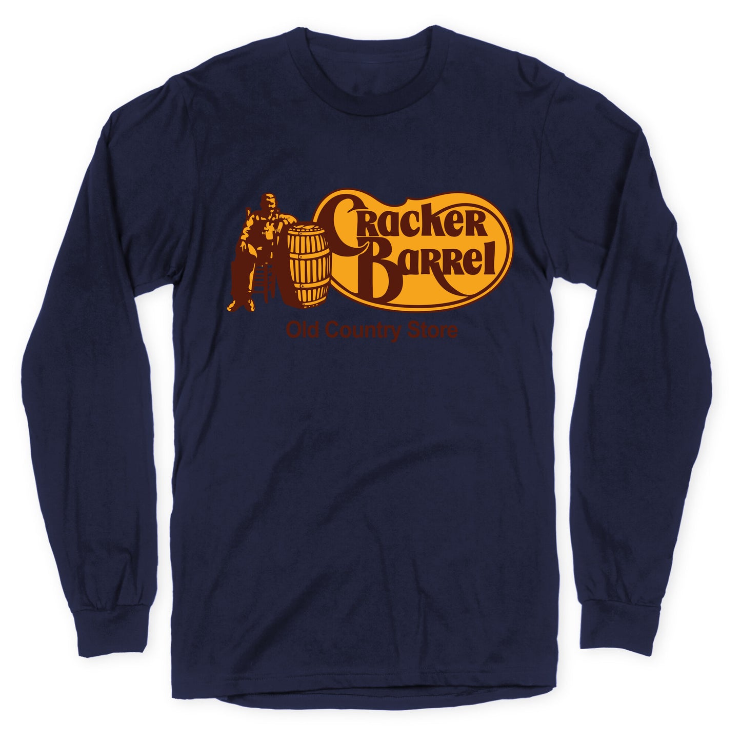 Cracker Barrel Retro Longsleeve Tee